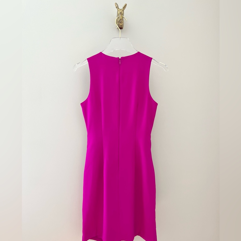 Banana Republic Fuchsia Hot Pink Sheath Dress - Picture 4 of 11